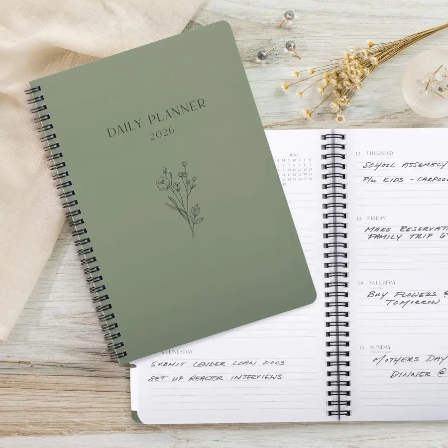 2026 Planner 7 x 10 Daily Planner for Women or Men with Weekly amp Monthly Spreads for Easy Planning Perfect Calendar Book To Or