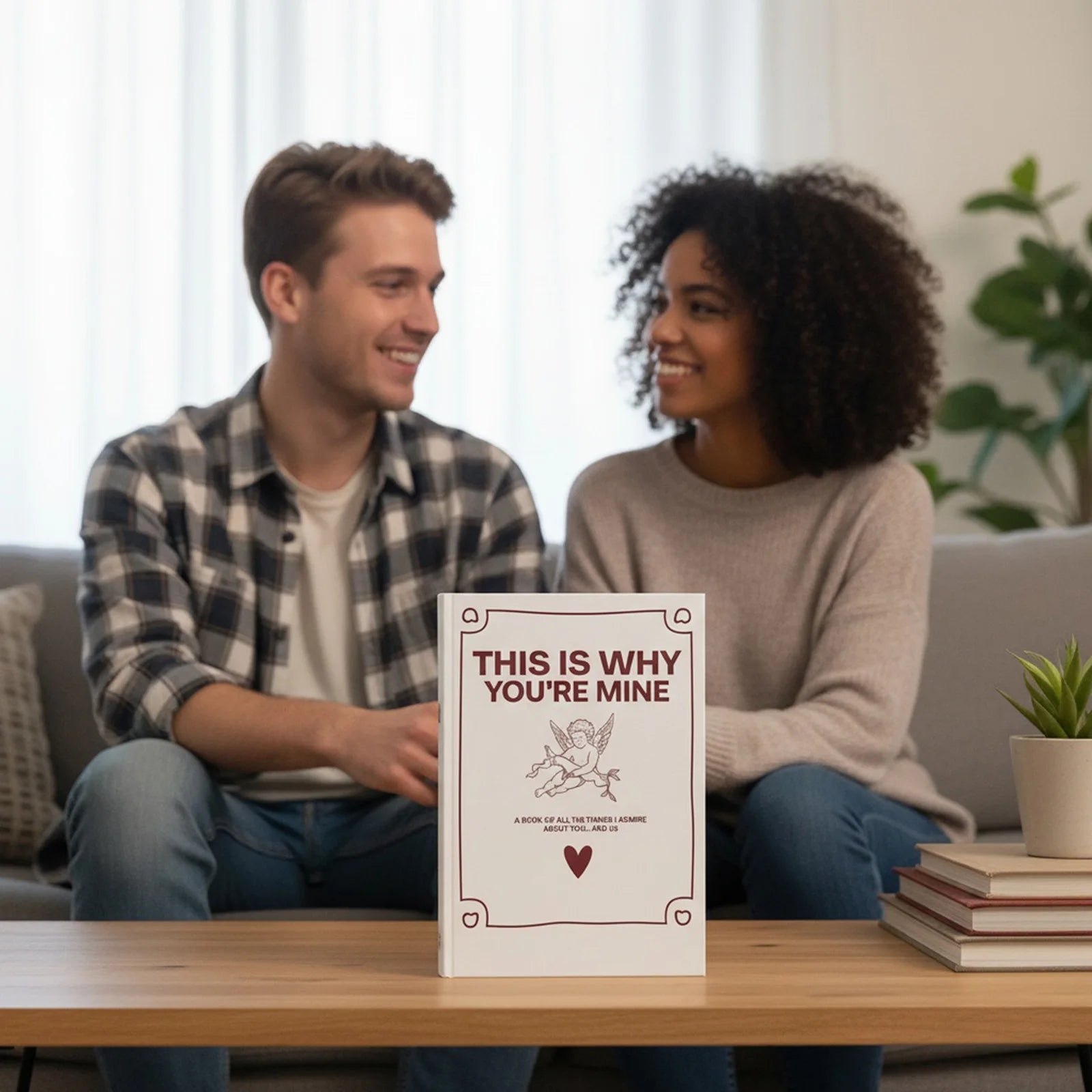 THIS IS WHY YOU'RE MINE Couples Love Story Journal Love Journal Book for Beloved Boyfriend Girlfriend